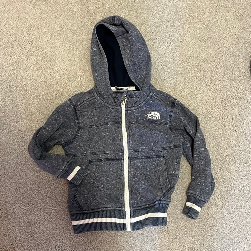 North face toddler zip up